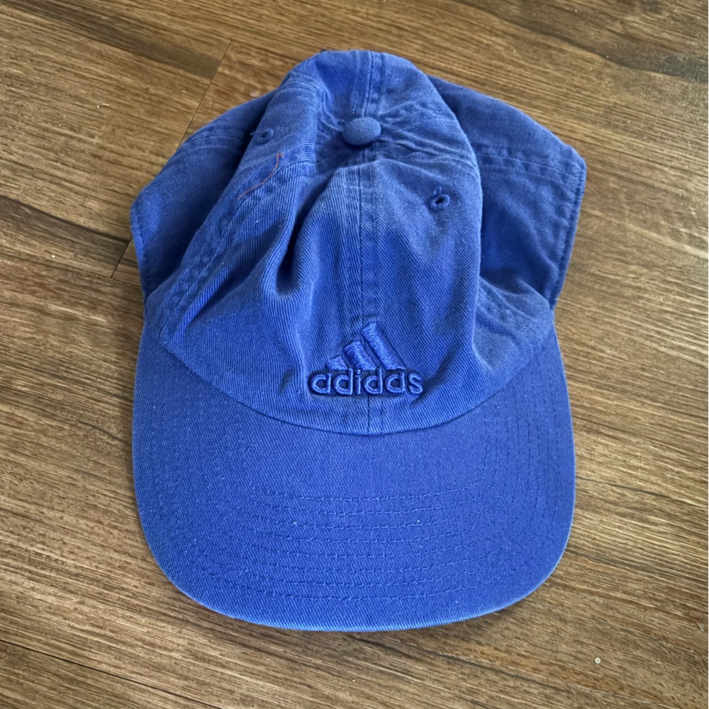 Adidas Adult Adjustable Cap Royal Blue